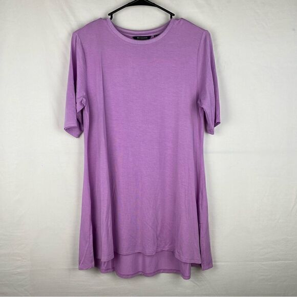 XS Halston orchid color tee shirt - Picture 1 of 5